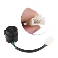 Nearbeauty 3 Pins Round Turn Signal Flasher Relay Blinker for GY6 50-250cc Motorcycles Scooters Moped ATV
