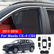 Car Window Shades For Mazda CX-5 CX5 2011-2016 Car Side Window Curtain Sun Shade Mesh UV Protection 