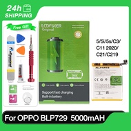 Replacement Battery BLP729 For OPPO Realme 5pro Realme 5 C3 5i C11 5S C21 BLP-729 Large Capacity Bat