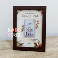 Custom Gift Hampers Gift Frame 5R 8R - WEDDING Gift BIRTHDAY GRADUATION BIRTH FAREWELL