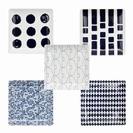 natural69 Set Products [Hasamiyaki] [QA15] swatch Square Dish 5-Pattern Set /Palette/Poloc/Stitch/Ti