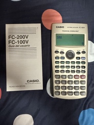CASIO FC-100V 財務計算機