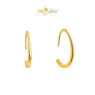 MASDORA 999 Gold Earring Earrings Emas - Golden Minimalist Droplets (EMAS 999/24K)