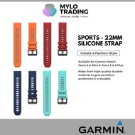 Garmin Fenix 6 & 6 Pro Fenix 5 & 5 Plus Garmin instinct Garmin Forerunner 935 & 945 22mm Silicone Wr