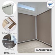 100% Blackout ROLLER BLINDS - ROLLER BLINDS - Window BLINDS - ROLLER BLINDS