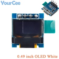 0.49" 0.49 inch OLED Screen LCD Display Module IIC I2C 64x32 SSD1306 White 64*32