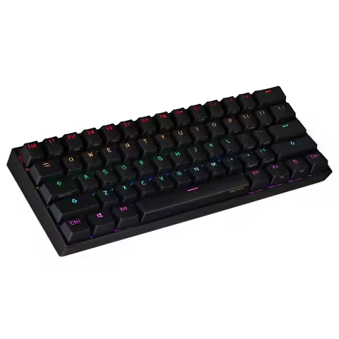 Anne Pro 2 Case CNC Anodizing Aluminum Wooden Case Included Feet Rubber Screws Mechanical Keyboard W