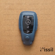 Mercedes Benz - w205 leather case - swift calf leather - Snap - car key leather case - car toy acces