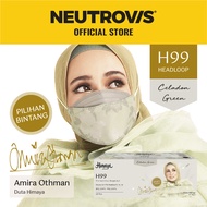 Himaya H99 Hijab Premium Face Respirator - Celadon Green (HIMAYA)