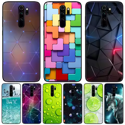For Xiaomi Redmi Note 8 Pro Case Shockproof Silicone Soft TPU Funda Cases For Redmi Note8 Pro Cover 