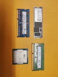 Kingston SSD + Samsung RAM + SK hynix RAM + CPU