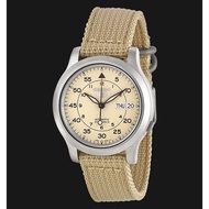 นาฬิกาข้อมือ watch Seiko รุ่น SNK803K2 สายผ้าสีเบจ ตัวขายดี - ของใหม่ ของแท้ 100%