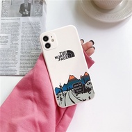 for iPhone 7p/8p Tpu Snow Mountain Soft Case Cover White