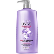 Elvive Hyaluron Plump Hydrating Shampoo for Dehydrated, Dry Hair Infused with Hyaluronic Acid Care C