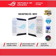 ASUS ROG Rapture GT6 White Tri-Band WiFi 6 Mesh WiFi System – Ideal for home and gaming, smart anten