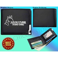 Men's Wallet Folding STUDIO GHIBLI Leather Wallet Men Fashion Letter Wallet ROBLOX Cool