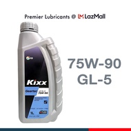 Gear Oil Manual 75W-90 KIXX Geartec 75W90 GL5 (1 Liter) - Suitable for Toyota Hilux Front / Differen