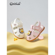 B.Duck Little Yellow Duck Children's Shoes Boys Light-up Calling Shoes Baby Indoor Shoes Children's 