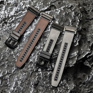 Quick fit 26mm Strap for Garmin Watch Epix Pro 51mm 47mm Tactix 7Pro Fenix 7 7X Pro Enduro Leather W
