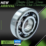 DIJAMIN JAPAN NTN 6305U1 6305 U1 6305 d-25.00mm x D-62.00mm X B-17.00mm JAPAN NTN BEARING