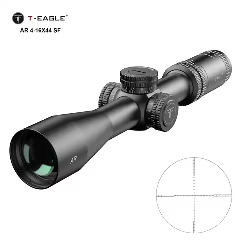 T-EAGLE Optics AR 4-16x44 SF Tactical Riflescopes Spotting Collimator Airsoft Air Gun Sight Hunting 