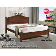 Big Tree Nanori Wooden Queen Bed Frame / Katil Queen Kayu / Export Quality Bed Frame / Katil Queen Kayu Berkualiti