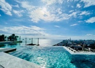 Pangsapuri 29 m² dengan 1 bilik tidur dan 1 bilik mandi peribadi di Pantai Jomtien (芭提雅地标公寓Copacaban