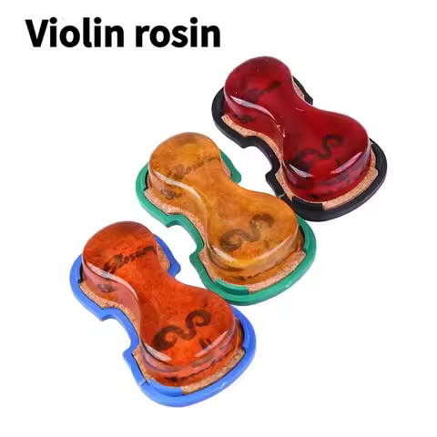1PCS Imported Violin Rosin for Large/Medium/Small Violins, Hair Bow Dust Rosin, Commonly Used Practi