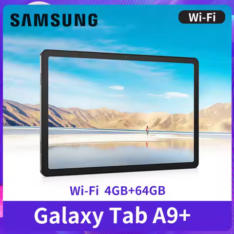 NEW SAMSUNG Galaxy Tab A9+ 11" 4GB + 64GB Android Tablet Dolby Atmos 90Hz Multitasking Snapdragon 6