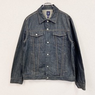 GAP牛仔夾克/牛仔外套，第四款，4個口袋，靛藍色，XL碼，古著。