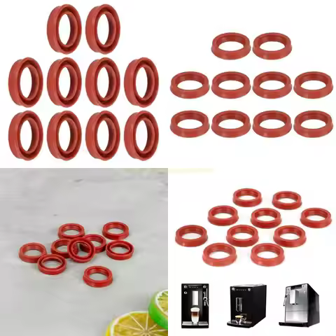 D0AB 10PCS Easy Installation Lip Seal Automatic Coffee Machine Gasket for Coffee