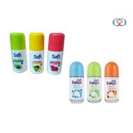 Safi Deodorant Anti-Peluh 30ml / Safi Balqis OxyWhite Roll on 40ml