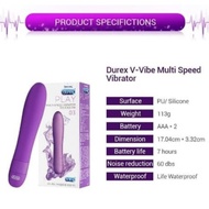 DUREX PLAY MULTI SPEED VIBRATOR