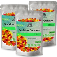 BIO VITALICA Sea Moss Gummies - Irish sea Moss raw Organic, Bladderwrack, Burdock Root. Contains Sea