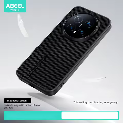 Magic8 Pro N52 Magnetic Phone Case for Huawei Honor Magic 8 Pro Slim Protective Cover with Micro-Tex