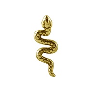 [Attic Piercing] Rattle SS for ears, conch, helix, flat piercing snake