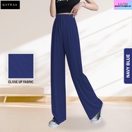 QAYRAA DOLLA 2 Pockets Pleated Palazo Adjustable Strap