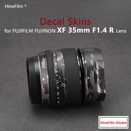 Fuji XF35 F1.4 R Lens Protective Film for Fujifilm Fujinon XF35mm F1.4R Lens Decal Skins 35-1.4 Prot