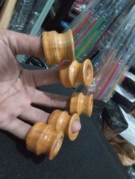 Gulungan senar kayu kecil untuk joran mini joran wader uceng golongan senar pancing micro fishing ke