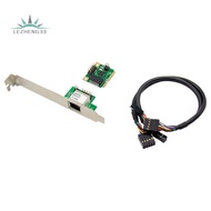 1 PCS 1 Port RJ45 Mini PCIe Network Adapter for PC Desktop
