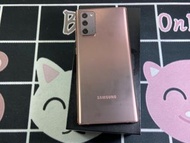 SAMSUNG Note 20 5G 台灣公司貨二手粉色三星觸控筆旗艦手機