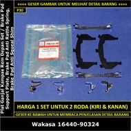 TOYOTA Front Brake Pads Kijang SuperTOYOTA / Grand Extra 1986-1996 5K 7K Wakasa 16605-90320 Brake Pa