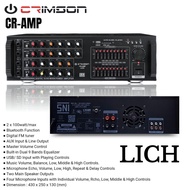 CRIMSON CR AMP LICH POWER AMPLIFIER/ Cr Amp Lich/ Bluetooth & USB