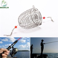 SHANLIN Fishing Feeder Small Fish Bait Trap Holder Bait Basket