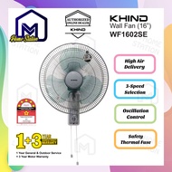 [SALE] Khind Wall Fan 16" Inch Double Pull Cord Control WF1602SE (Kipas Dinding 16 Inci) 3 Years Warranty WF1602SE / WF1602 / WF-1602 / WF-1602SE