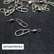 SNAP SWIVEL ASSEMBLY ASIS 0.6MM AND 0.8MM FOR CASTING CORK AND TOMAN