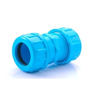 SCG ข้อต่อยูเนี่ยนซีลยาง หนา แบบยาว PVC พีวีซี สีฟ้า ขนาด 18(1/2") 20(3/4") 25(1") สำหรับเชื่อมต่อท่อประปา