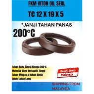 FKM VITON OIL SEAL TC 12X19X5 TC 12*19*5