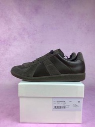 Maison Margiela Replica Low系列低幫複刻德訓鞋 深橄榄綠  深棕
