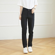 Eyouth 10163 Women long pants High Waist stretchy casual pants